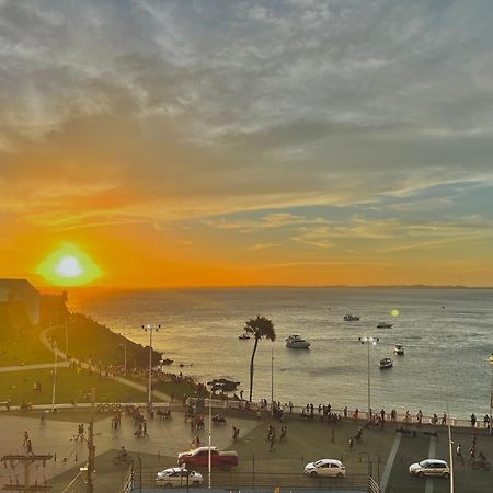 Apartamento No Farol Da Barra. Vista Deslumbrante Para O Mar! No Circuito Do Carnaval. Ao Lado Do Porto Da Barra ! Salvador Exteriér fotografie